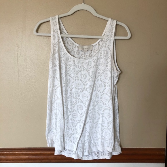 Loft Floral Tank Top - Picture 2 of 4